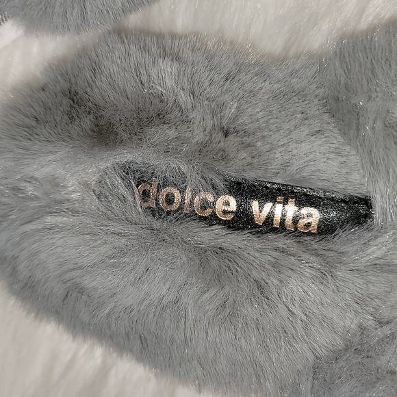 Dolce Vita Fur Slides - Picture 6 of 6